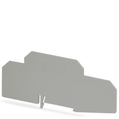 Phoenix Contact Partition plate; Length: 124mm; Width: 2mm; Height: 60mm; Color: Gray